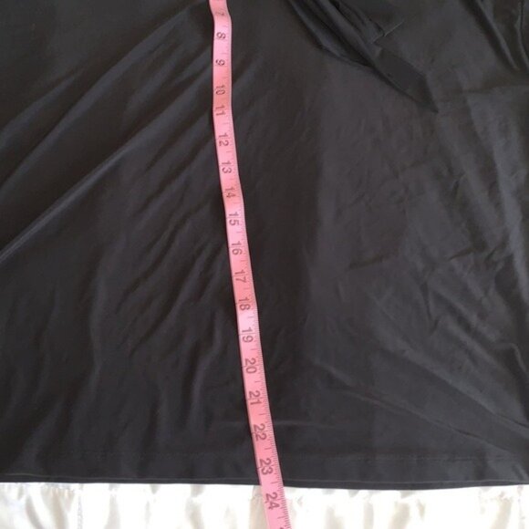 Nine West Black Long Sleeve Blouse With Tie Neck Detail XXL Polyester Spandex - Picture 9 of 9